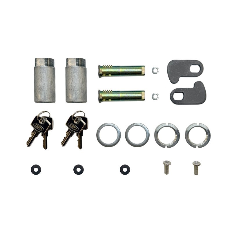 Set of 2 barrels and keys