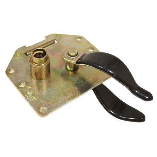 Door lock LH anti-burst no key