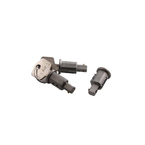 Anti burst door handler lock set 3 barrels