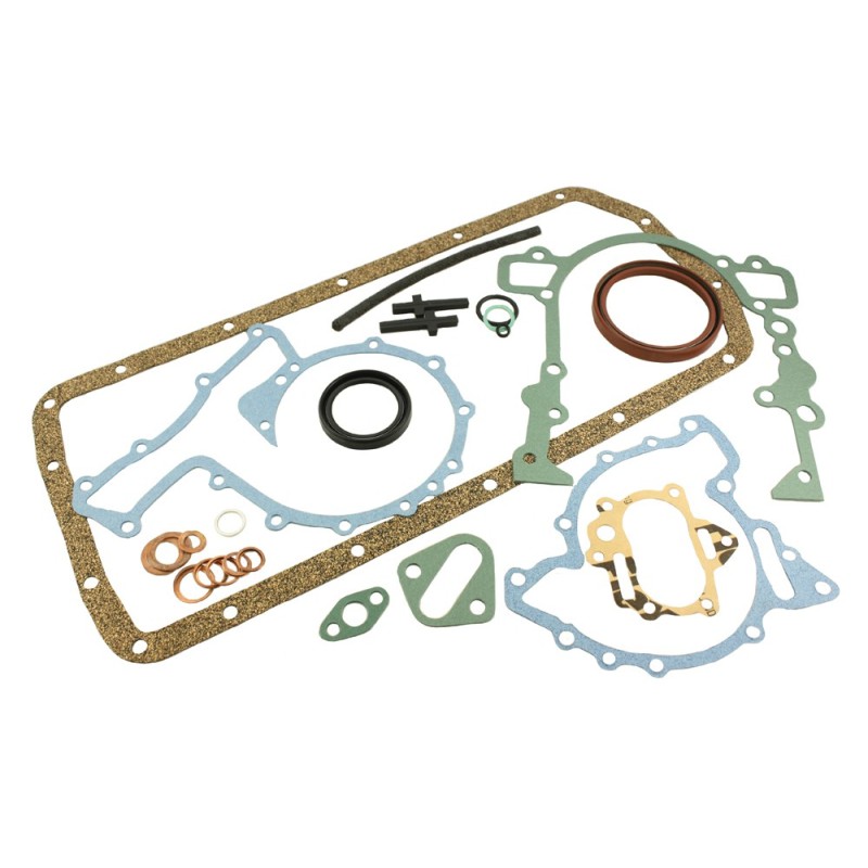 V8 bottom end gasket set