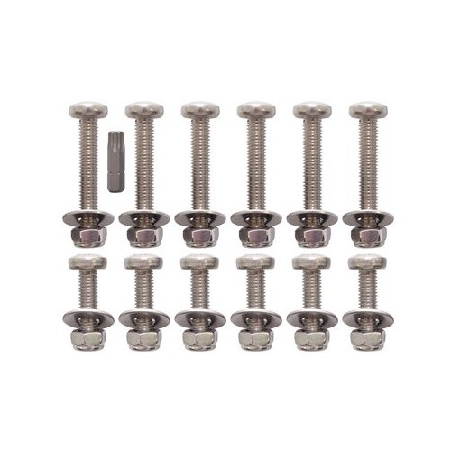 Kit visserie porte arrière safari Puma - inox