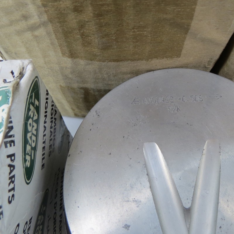 4 pistons & segments 2,5L diesel - .020"