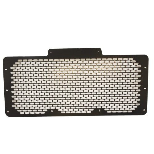 Radiator grille steel - black - Defender