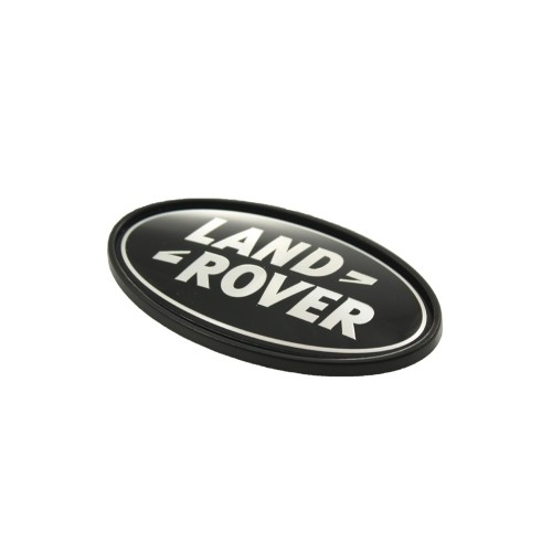 Badge "Land Rover" noir/argenté - arrière