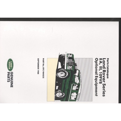 Manuel des options Serie 2/2A