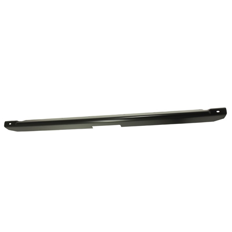 Black rear bumper assembly