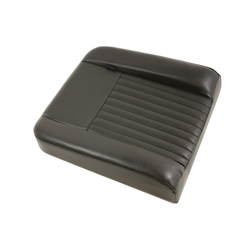 Deluxe front outer back black vinyl