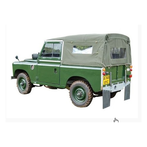 88" full canvas - with side windows