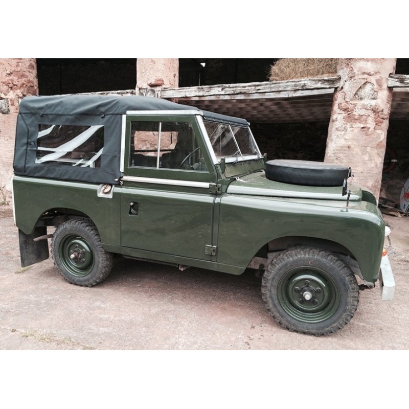 88" full canvas - with side windows