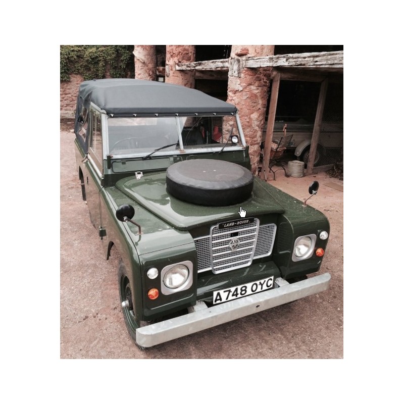 88" full canvas - with side windows