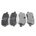 Rear brake pad set