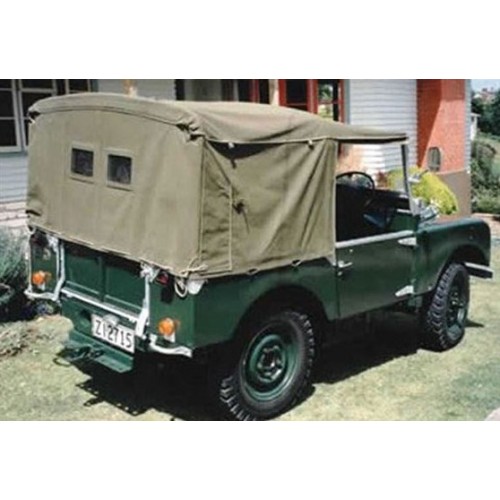 80" full hood rigid perspex windows - curved sticks