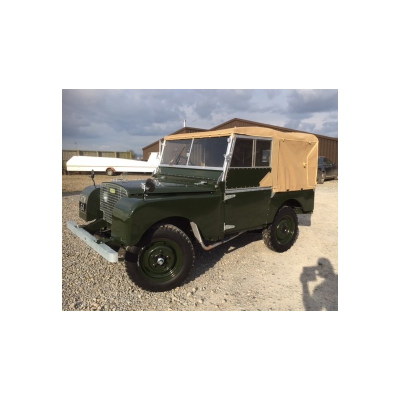 Bâche 80" 1948-49 - arceau cintré - 2 fenêtres perspex