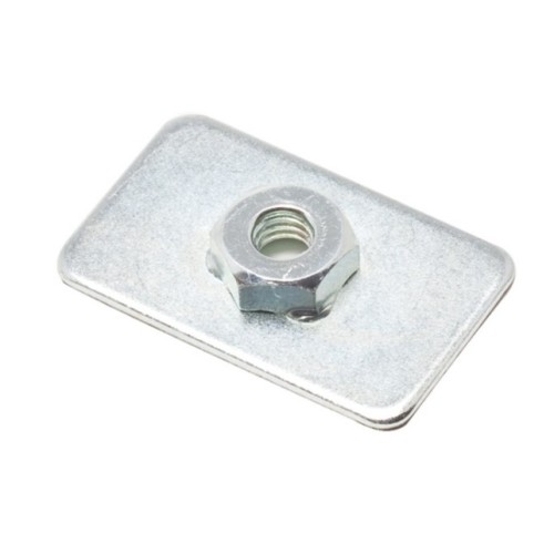 Ecrou prisonnier sur plaque