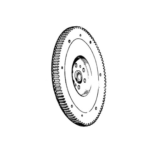 Volant moteur assemblé 1949-54