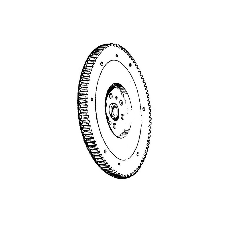 Volant moteur assemblé 1949-54