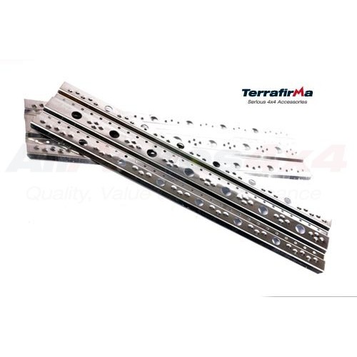 Sand tracks aluminium - Pair - 150 x 37cm