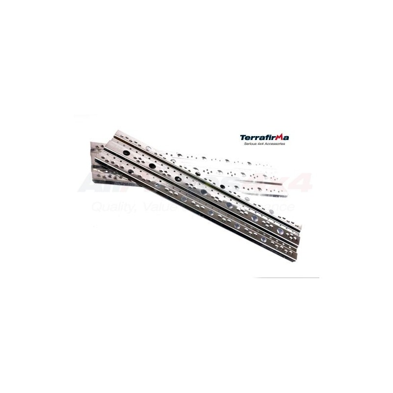 Sand tracks aluminium - Pair - 150 x 37cm