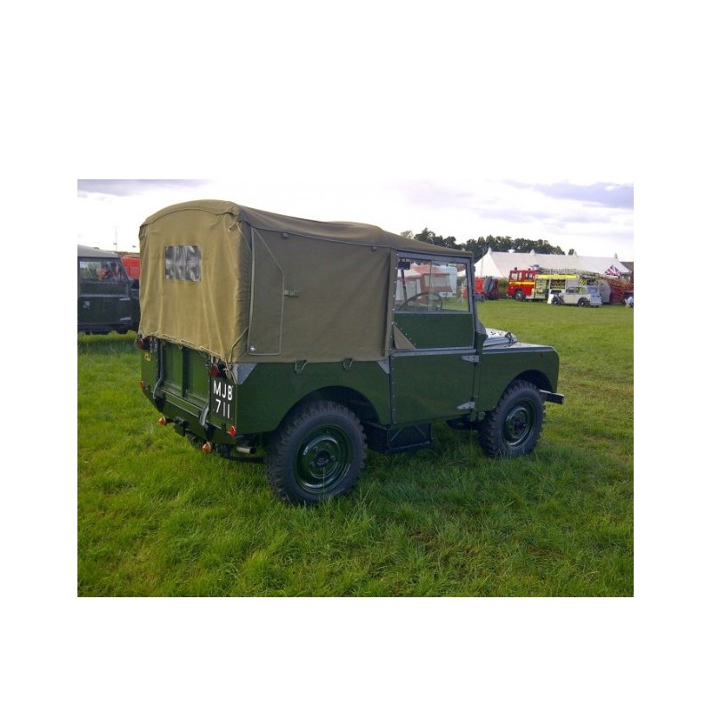 Bâche 80" 1948-54 - 1 fenêtre flexible arrière