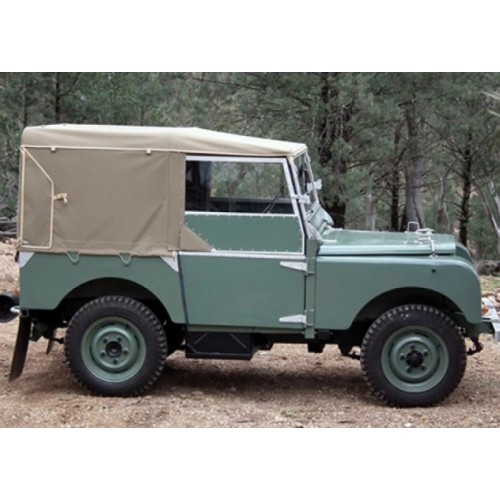 Bâche 80" 1948-54 - 1 fenêtre flexible arrière