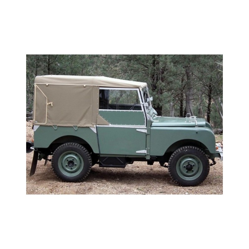 Bâche 80" 1948-54 - 1 fenêtre flexible arrière