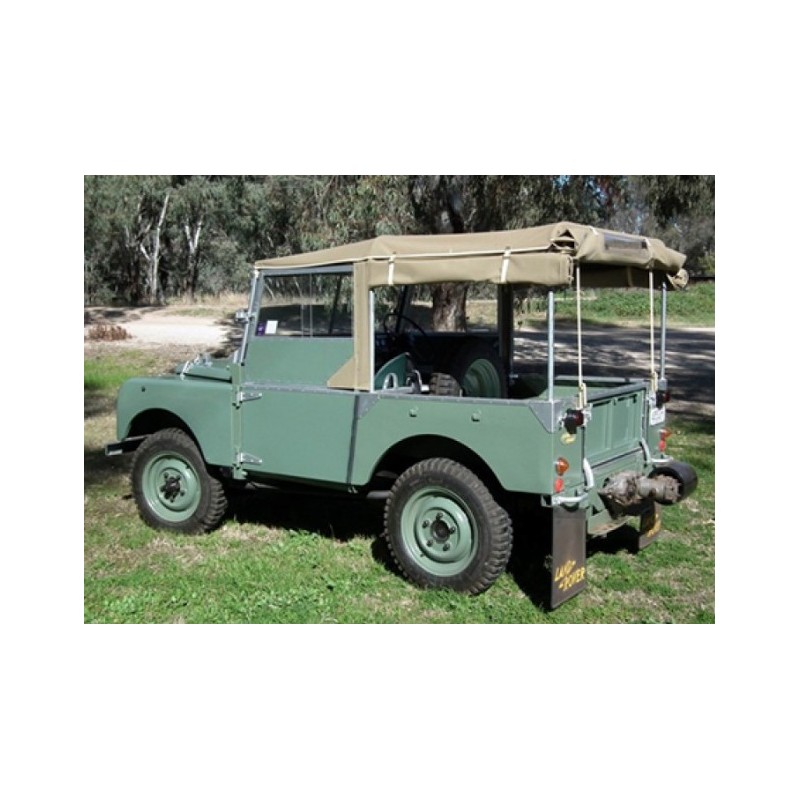 Bâche 80" 1948-54 - 1 fenêtre flexible arrière