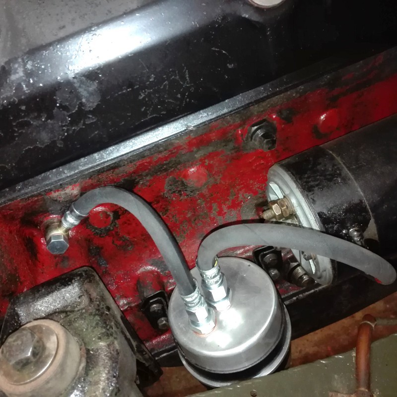 Support de filtre à huile adaptable