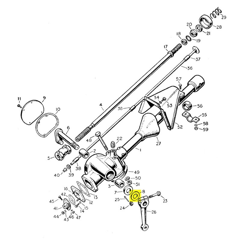 Rondelle protection joint spi